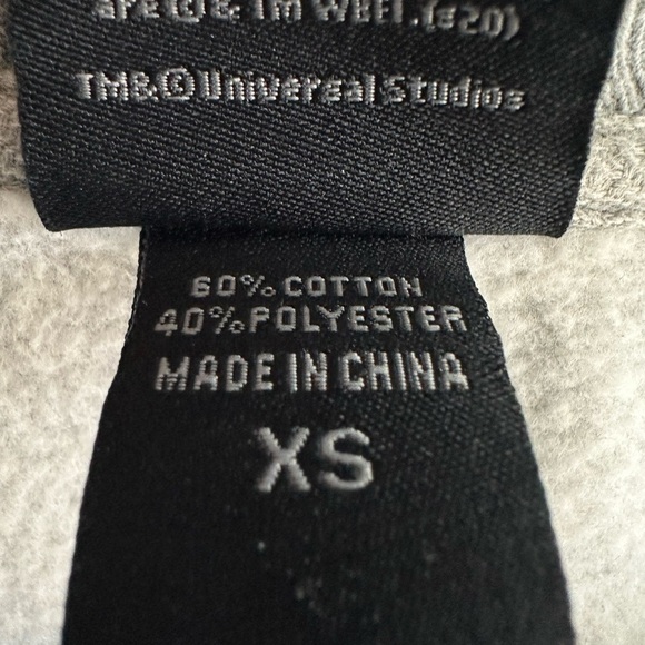 Harry Potter Gryffindor Sweatshirt Universal Studios Collegiate Letter Size XS - Picture 6 of 6